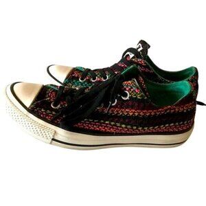 Converse Chuck Taylor Rasta Women Size 7 Sneakers Braided Low Tops Retro 90s Y2K